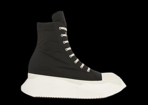 Rick Owens DRKSHDW Strobe Abstract High Cotton Nylon Black Milk