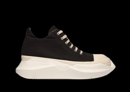 Rick Owens DRKSHDW Abstract Low Strobe Cotton Nylon Black Milk