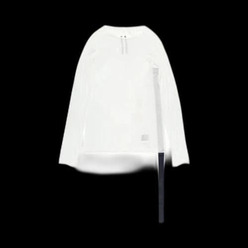 Rick Owens DRKSHDW Scarification Long-Sleeve T-Shirt 'Milk'