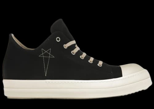 Rick Owens DRKSHDW Luxor Low Pentagram Black Pearl