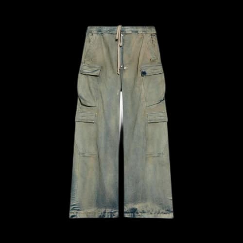 Rick Owens DRKSHDW Double Cargo Jumbo Belas Pants 'Sky'