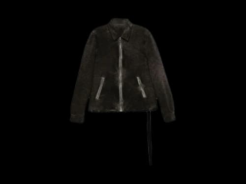 Rick Owens Single Oversized T-shirt Dust