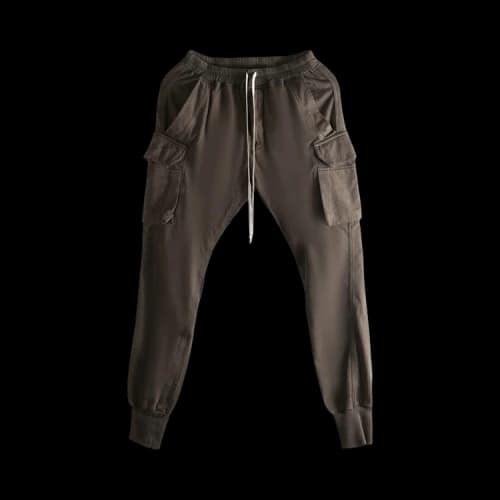 Rick Owens Pantaloni Mastodon Cut Pants 'Dark Dust'