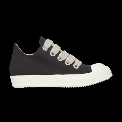 Rick Owens DRKSHDW Jumbolace Low Sneaker 'Black Milk'