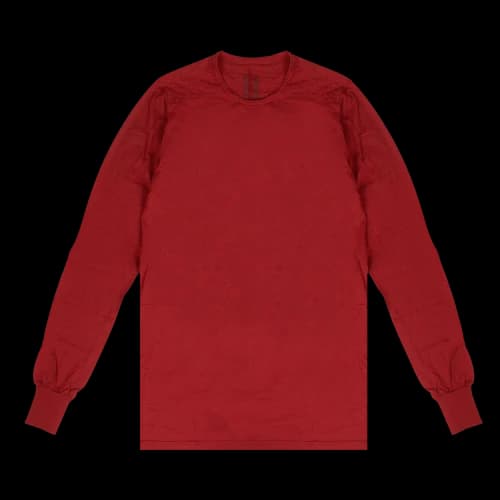 Rick Owens Level Long-Sleeve T-Shirt 'Cherry'