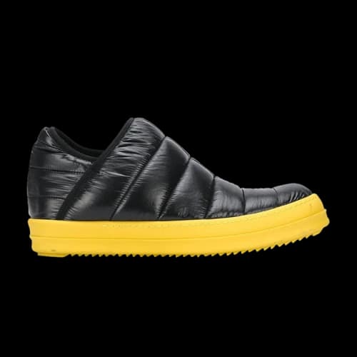 Rick Owens DRKSHDW Puffer Slip-On 'Black Yellow'