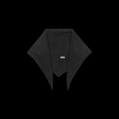 Rick Owens DRKSHDW Bandana Pouch Scarf 'Black'