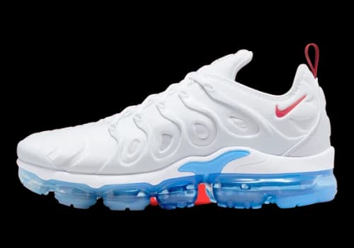 Nike Air VaporMax Plus White Red Blue