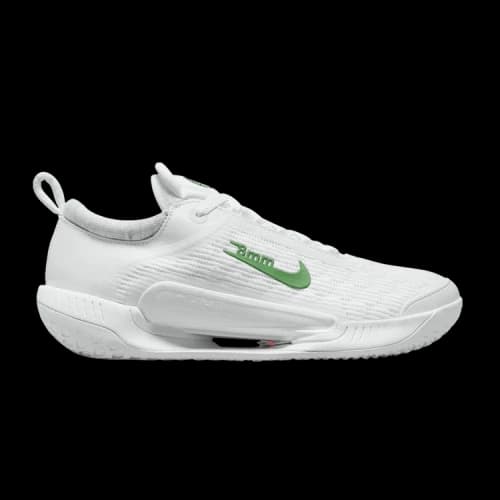Nike Court Air Zoom NXT Hard Court Tennis Shoes 'White Kelly Green' (Women's)