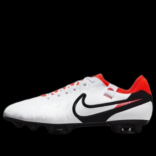 Nike Tiempo Legend 10 Pro HG Low-Top 'White Bright Crimson'