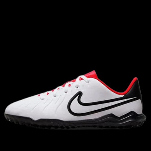 (GS) Nike Jr. Tiempo Legend 10 Club 'White Bright Crimson Black'