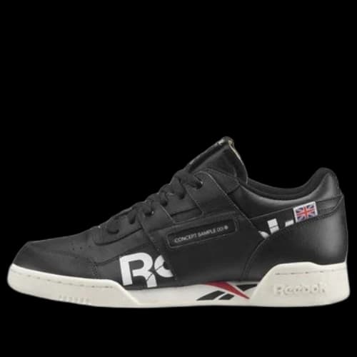 Reebok Workout Skate shoes 'Black White'