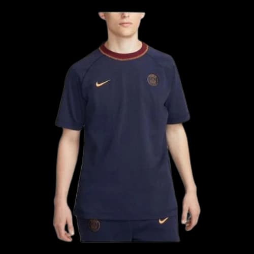 Nike Paris Saint-Germain Travel Short-Sleeve Football Top 'Navy Blue'