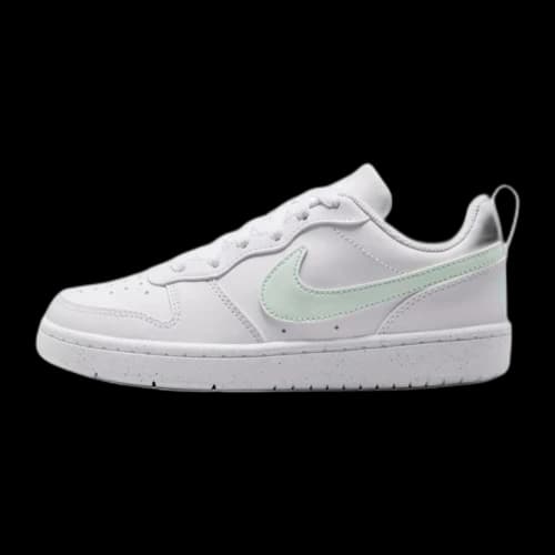 Nike Court Borough Low top Skateboard Shoes White Green