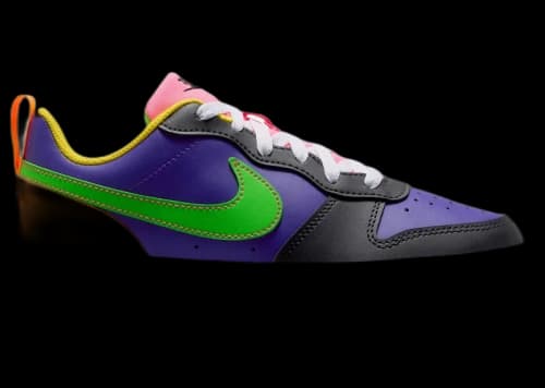 Nike Court Borough Low Recraft Court Purple Pink Green Strike (GS)