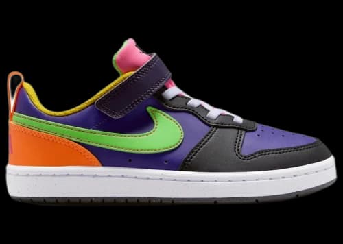Nike Court Borough Low Recraft Court Purple Pink Green Strike (PS)
