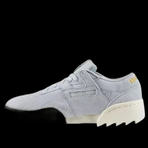 Reebok Workout Ripple OG Low Tops Casual Skateboarding Shoes Unisex Gray