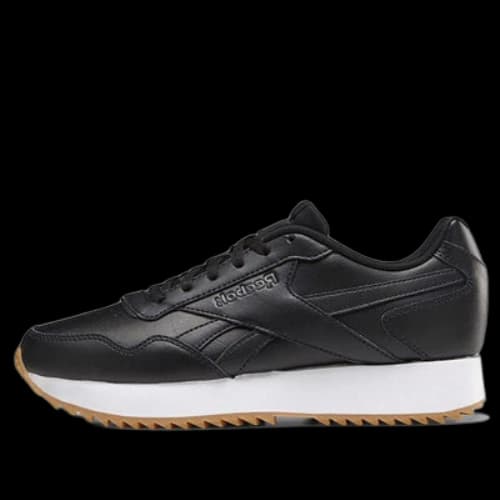 Reebok Royal Glide Ripple Double 'Black White' (Women's)