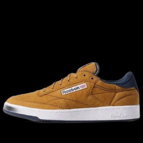 Reebok Unisex Club C 85 Corduroy Sneakers Yellow
