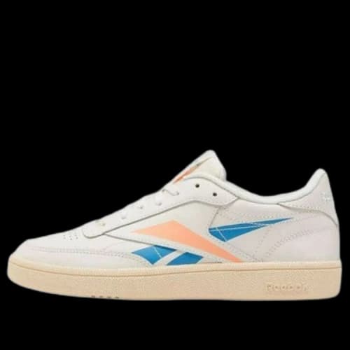 Reebok Club C 85 Beige/Red/Blue (Women's)