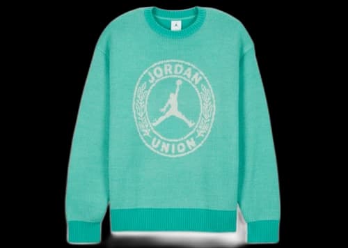 Jordan x Union MJ Sweater (Asia Sizing) Kinetic Green/White