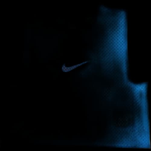Nike Tank Tops Men's Blue Crew Neck Moderate Straight Fit
