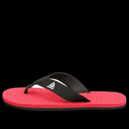 Reebok Swim Hexa Flip Red Black Slippers 'Red Black'