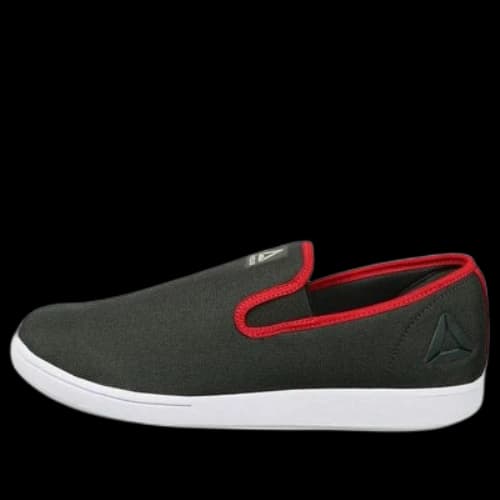 Reebok Walking Tread Smooth 2 Lp Slip-Ons 'Black Red'