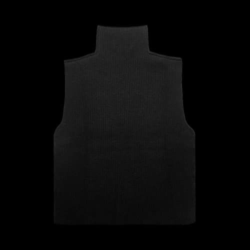 Marni Ribbed Sleeveless Turtleneck 'Black'