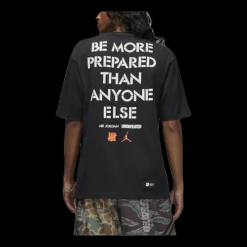 Air Jordan x Undefeated T-Shirt 'Black'