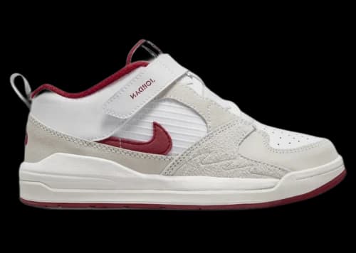 Jordan Stadium 90 White Sail Varsity Red (PS)