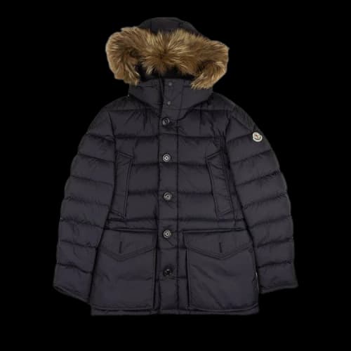 Moncler Cluny Guibbotto Down Jacket 'Navy'