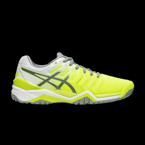 ASICS Gel Resolution 7 'Safety Yellow Stone Grey' (Women's)