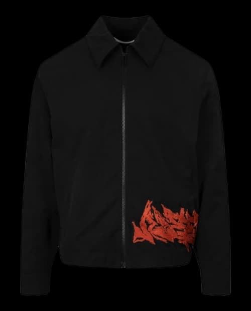OFF-WHITE Neen Harrington Jacket Black/Orange