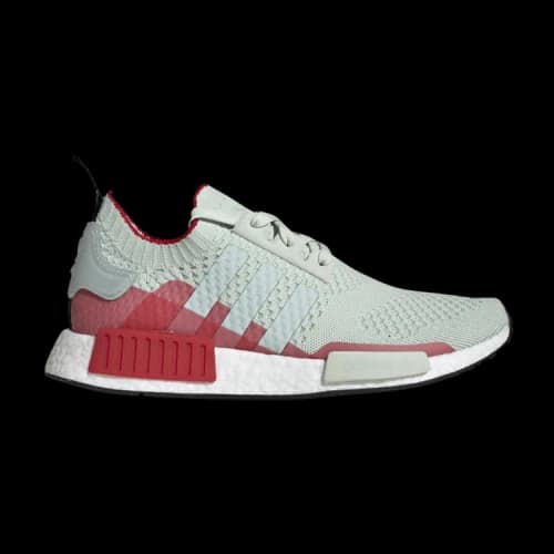 adidas NMD_R1 Primeknit 'Linen Green Scarlet'