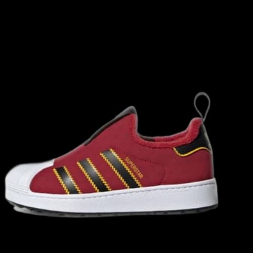 (GS) adidas originals Superstar 360 'Red Black'