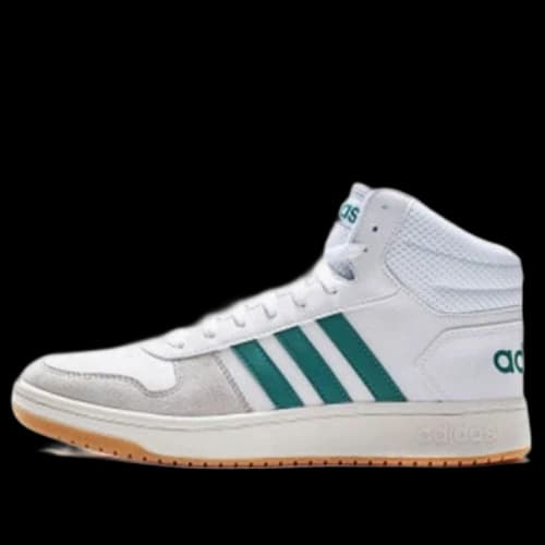 adidas HOOPS 2.0 MID 'White Green'
