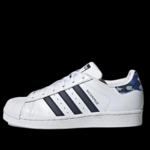 (GS) adidas originals Superstar J 'Blue White'