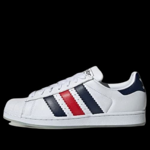 adidas originals Superstar Navy/White