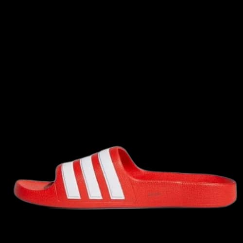 (GS) adidas Adilette Aqua Slides 'Red White'