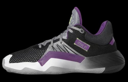 adidas D.O.N. Issue 1 Gca 'Black Purple'