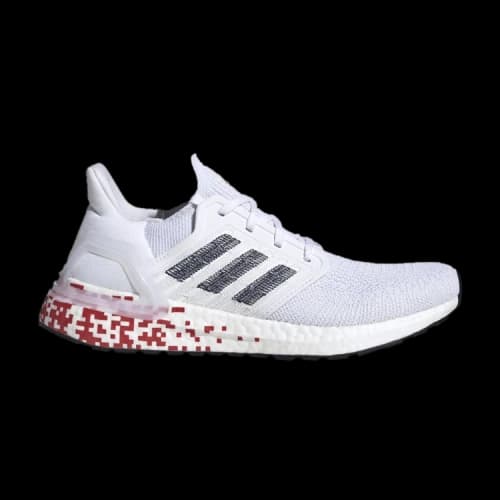 adidas UltraBoost 20 'Digital Pixel - White Scarlet' (Women's)