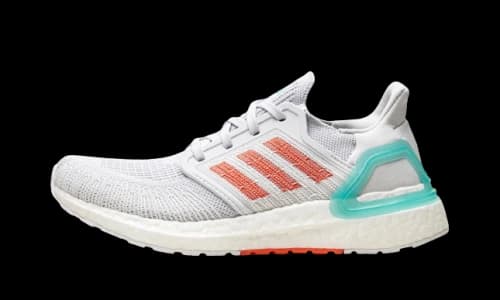 adidas Ultra Boost 20 Blue Spirit True Orange Sharp Blue (Women's)