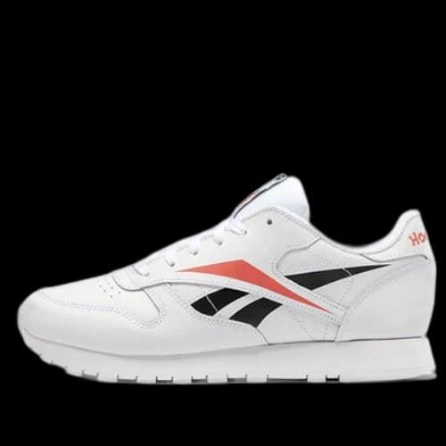 Reebok Classic Leather 'Black White Red' (Women's)