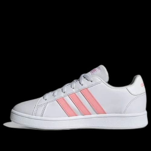 (PS) adidas neo Grand Court 'White Pink'