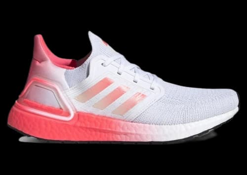 adidas Ultra Boost 20 White Signal Pink (Women's)