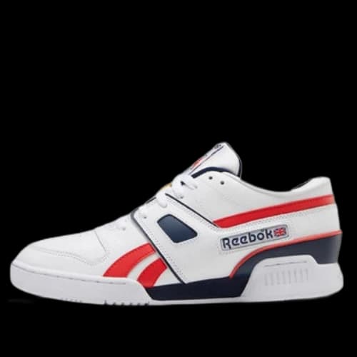 Reebok Pro Workout Lo White Red Blue