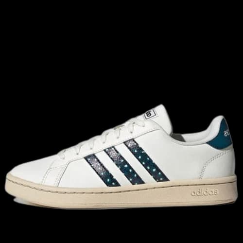 adidas neo Grand Court 'White Green' (Women's)