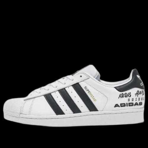 adidas originals Superstar For Black/White/Golden (Women's)