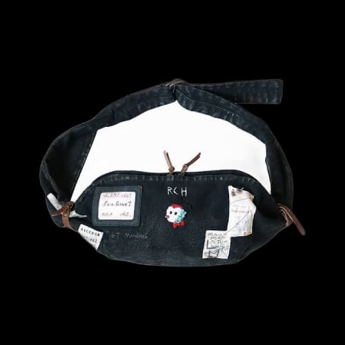 Kapital Canvas Little Snufkin Bag (Souvenir Remake) 'Black'